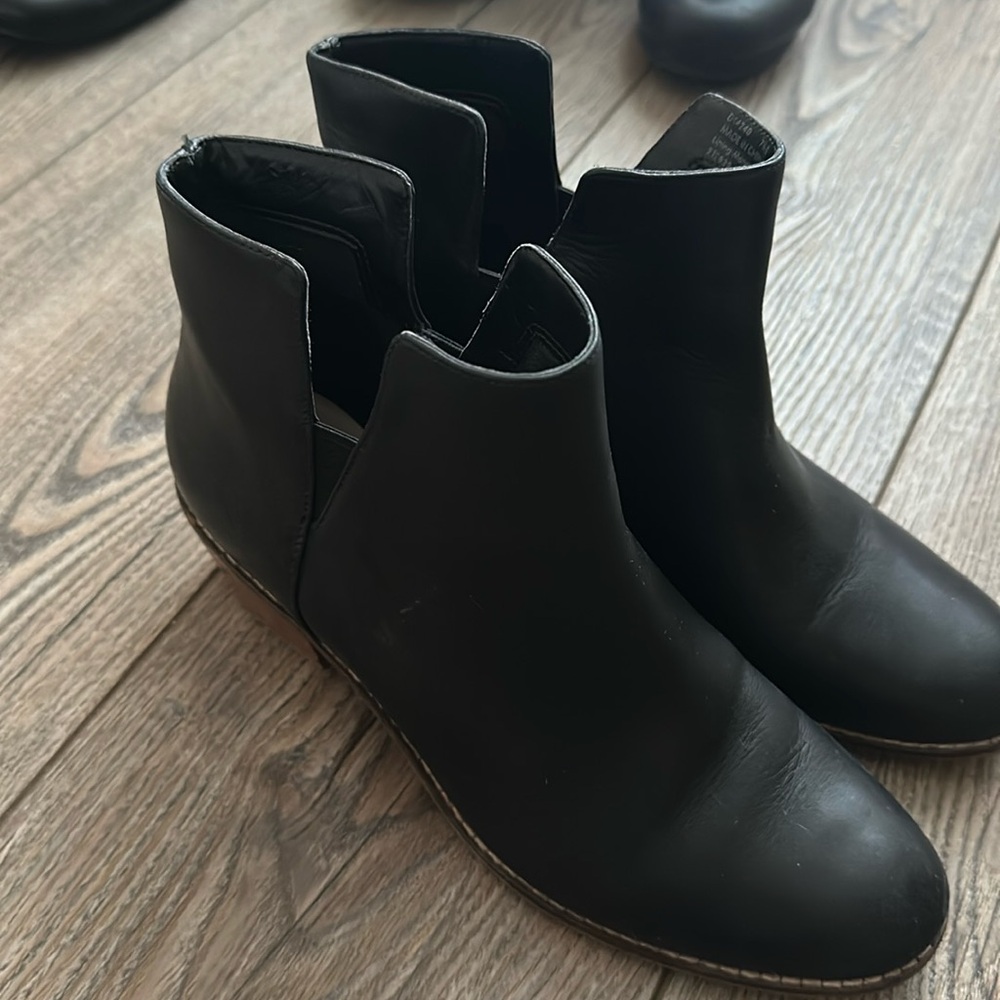 Black booties